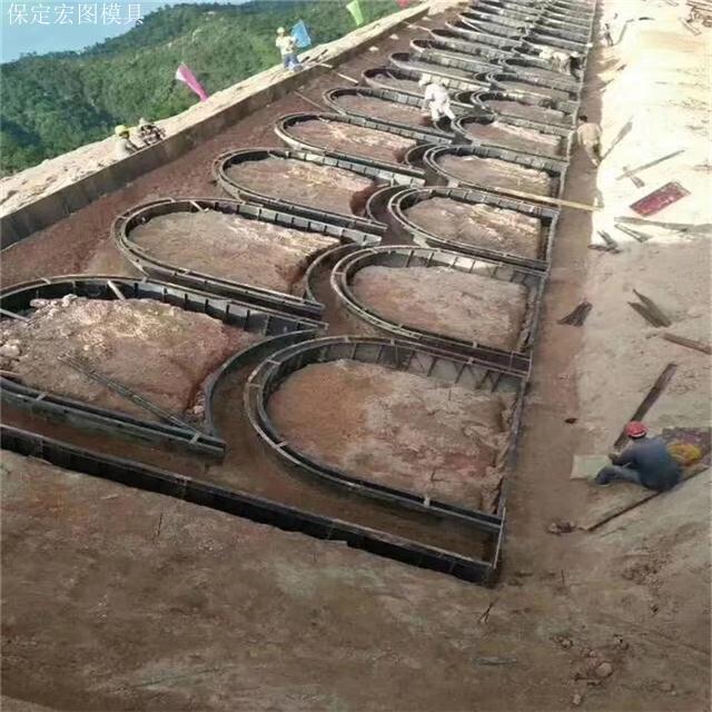 河道拱形护坡模具 河道拱形护坡模具