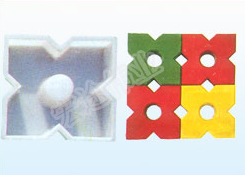 菱形塑料彩砖模具